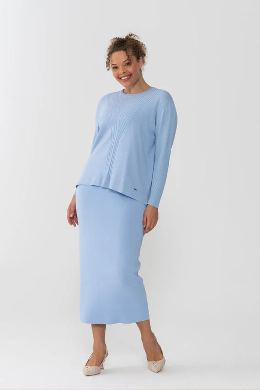 NLW Pencil Skirt Baby Blue