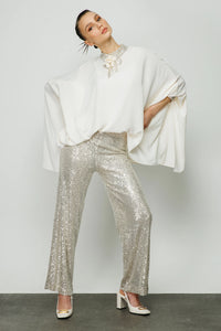 My3 Sequin Detailed Set Ecru&Beige