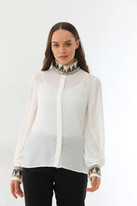 SRP Madison Blouse Ecru