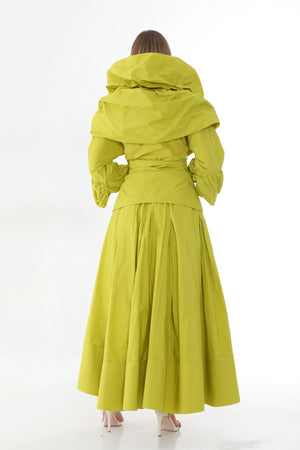 N&C Parachute 2 Piece Set Oil Green