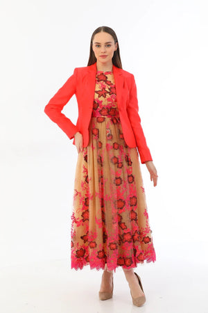 ZMS Alexa Embroidery Dress