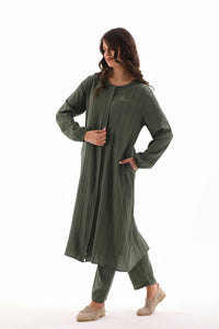 ECM Long Tunic Set Green