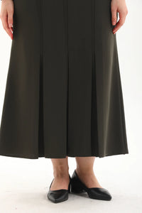 PKR Zennup Skirt Khaki