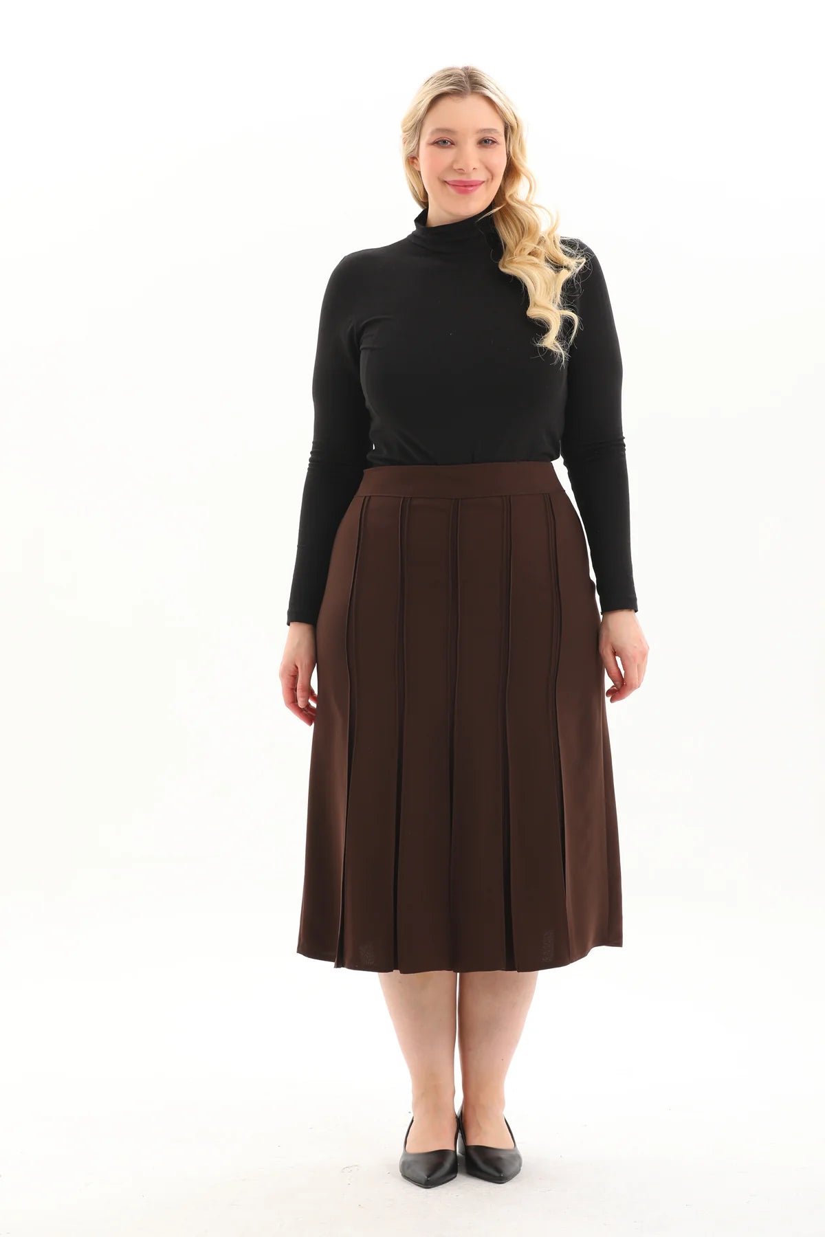 PKR Marie Skirt Brown