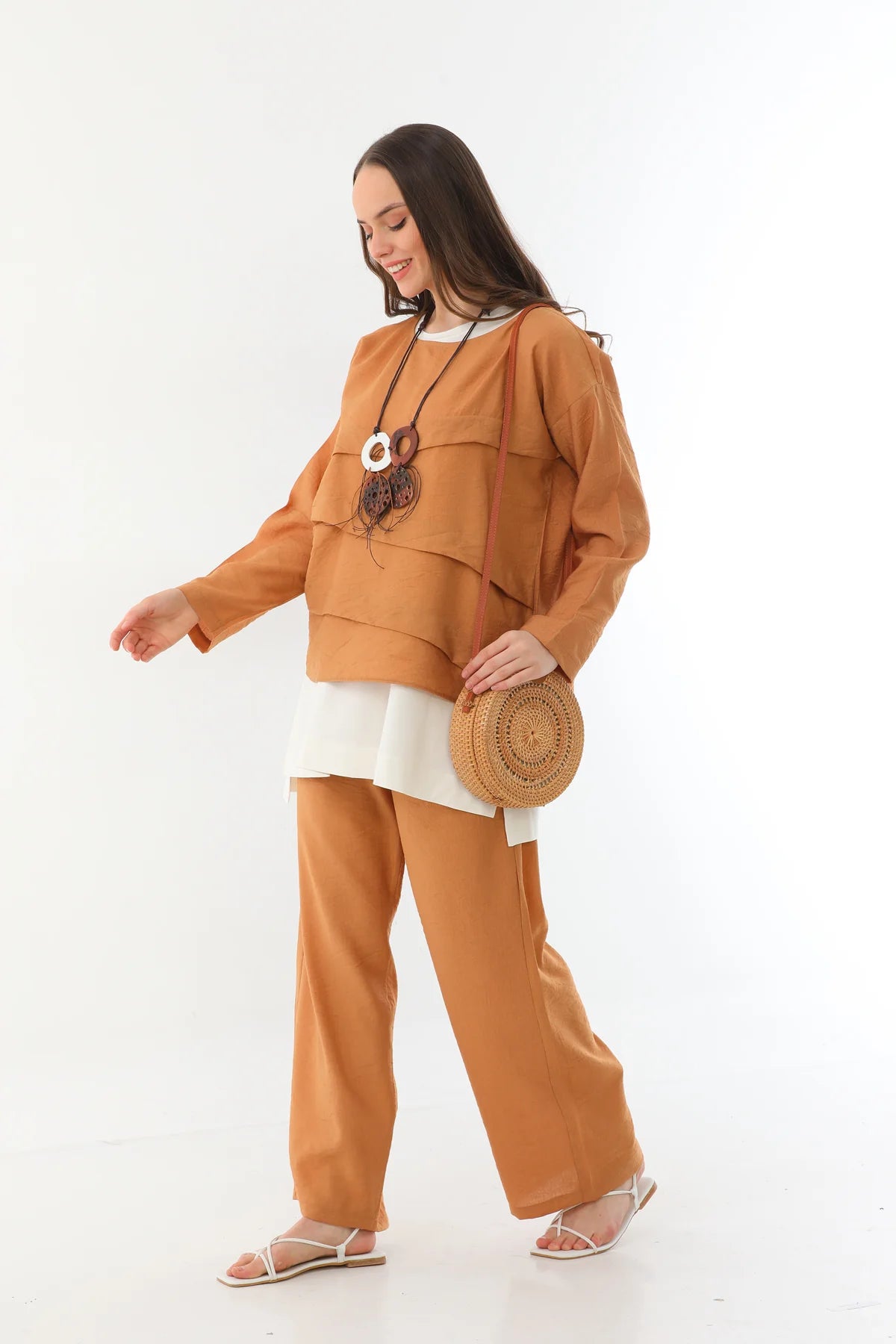 A&W Susan 2 Piece Set Camel