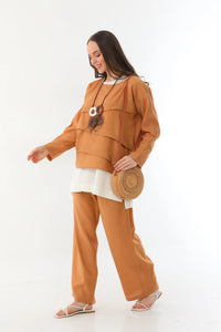 A&W Susan 2 Piece Set Camel