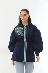 SRP Lillian Jacket Navy Blue