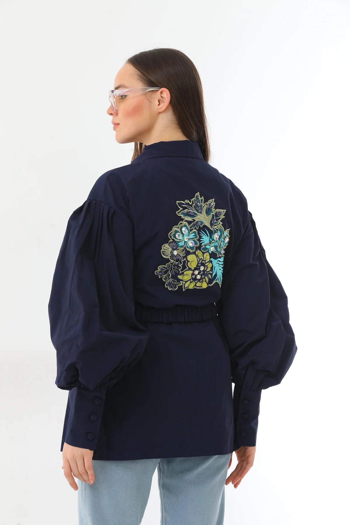 SRP Lillian Jacket Navy Blue