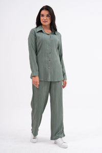 KFTN Crash Fabric Set Almond Green
