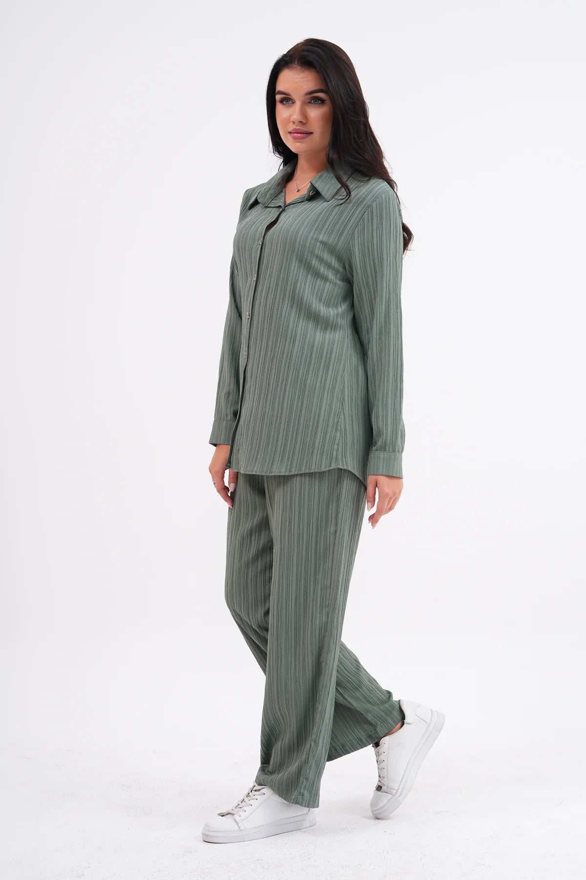 KFTN Crash Fabric Set Almond Green