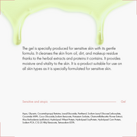 Lopren Gentle Face Cleansing Gel – For Sensitive & Atopic Skin (400ml)