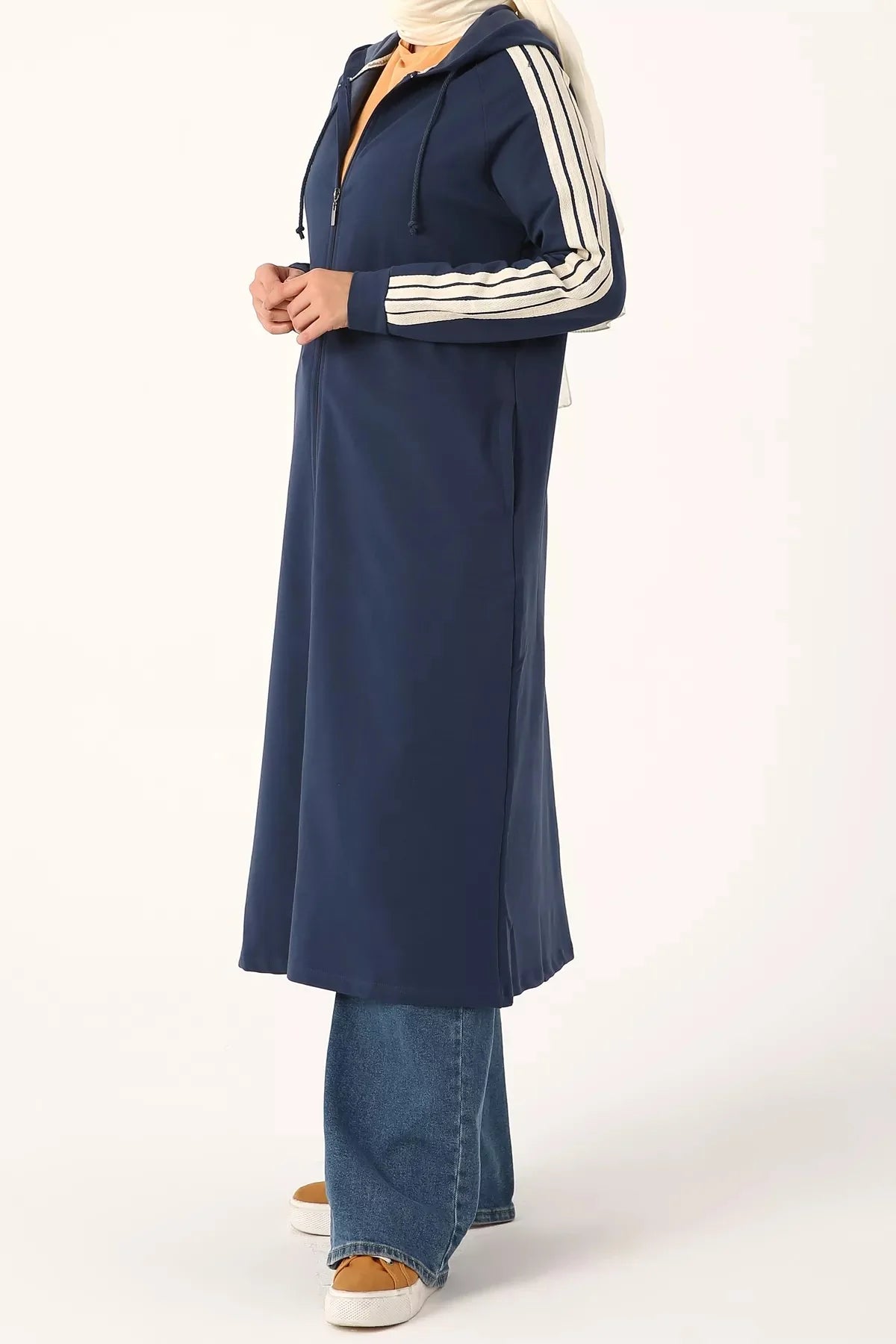 All 93005 Hoodied Cape Blue
