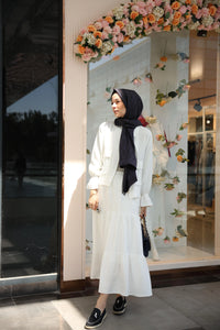 HLY Nicole Skirt Set Ecru