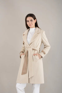 ZMS 3097 Coat Cream