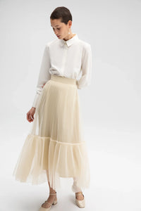 TCH 011 Tulle Skirt Gold