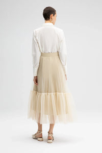 TCH 011 Tulle Skirt Gold