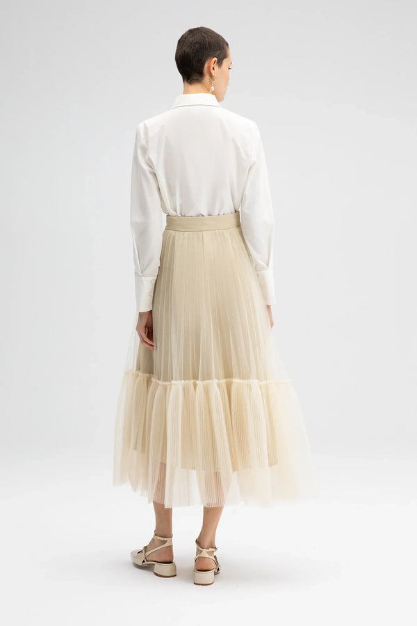 TCH 011 Tulle Skirt Gold