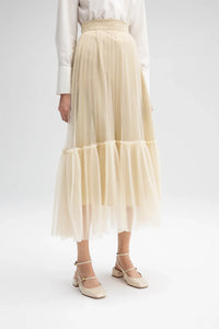 TCH 011 Tulle Skirt Gold