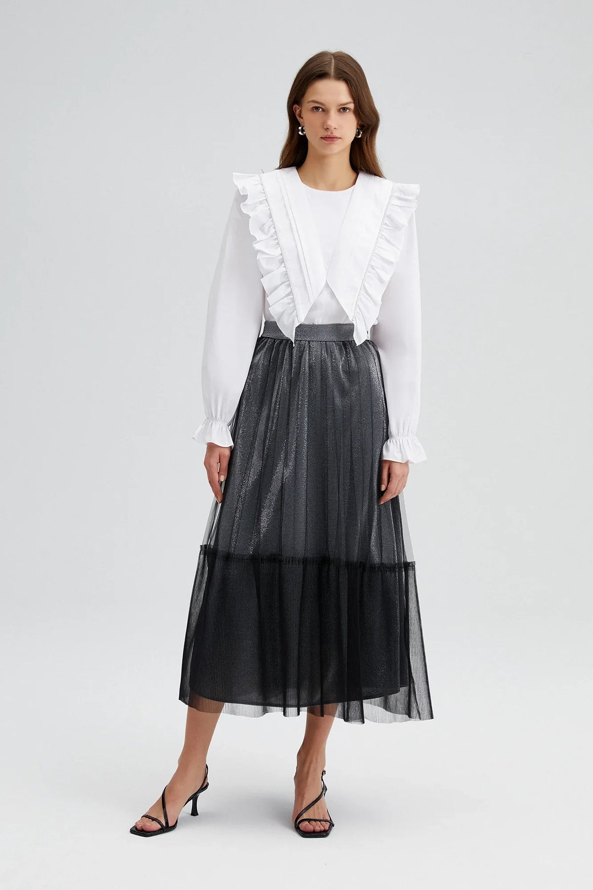 TCH 011 Tulle Skirt Black