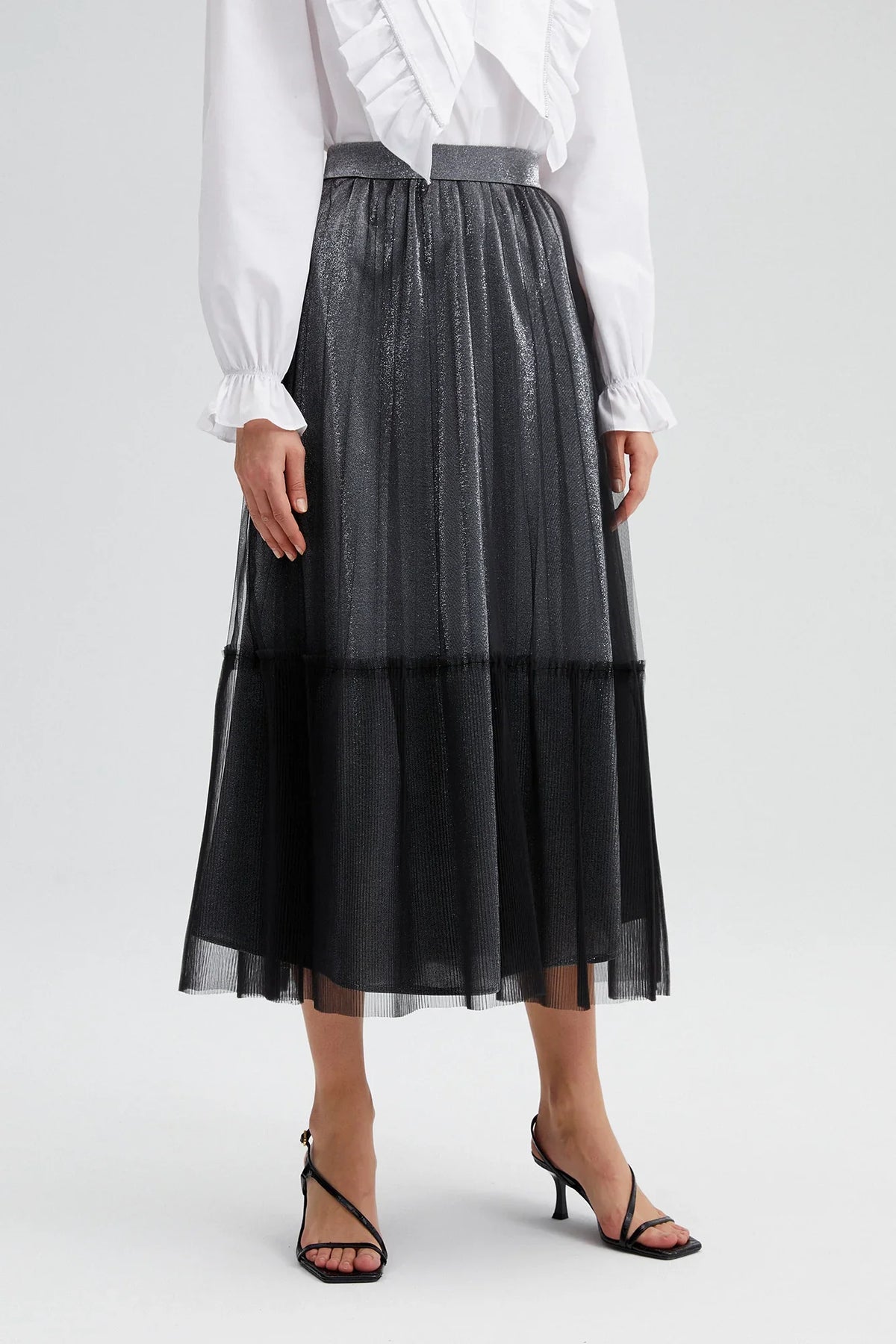 TCH 011 Tulle Skirt Black