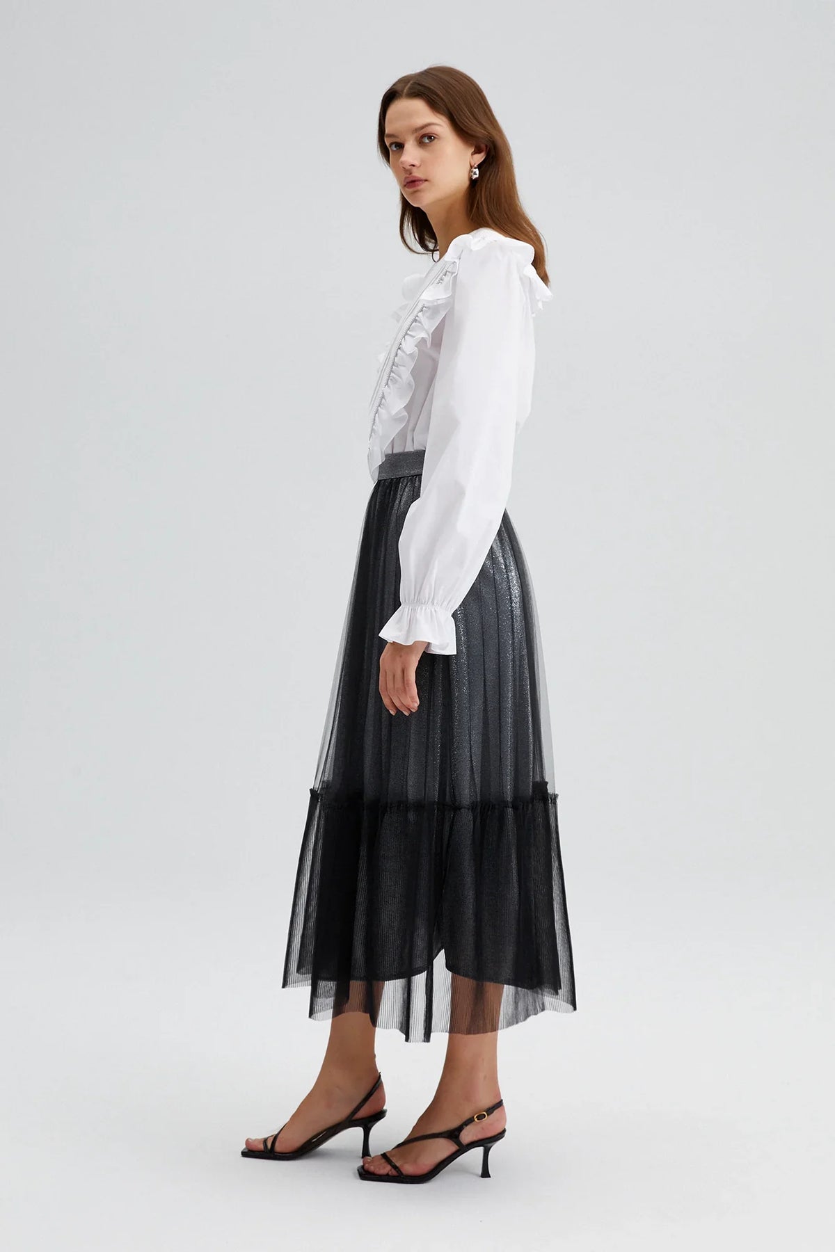 TCH 011 Tulle Skirt Black