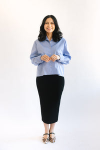 Tapered Button Down