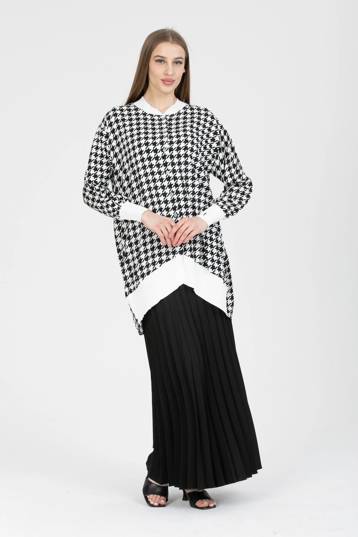 NLW Pleated Skirt Black