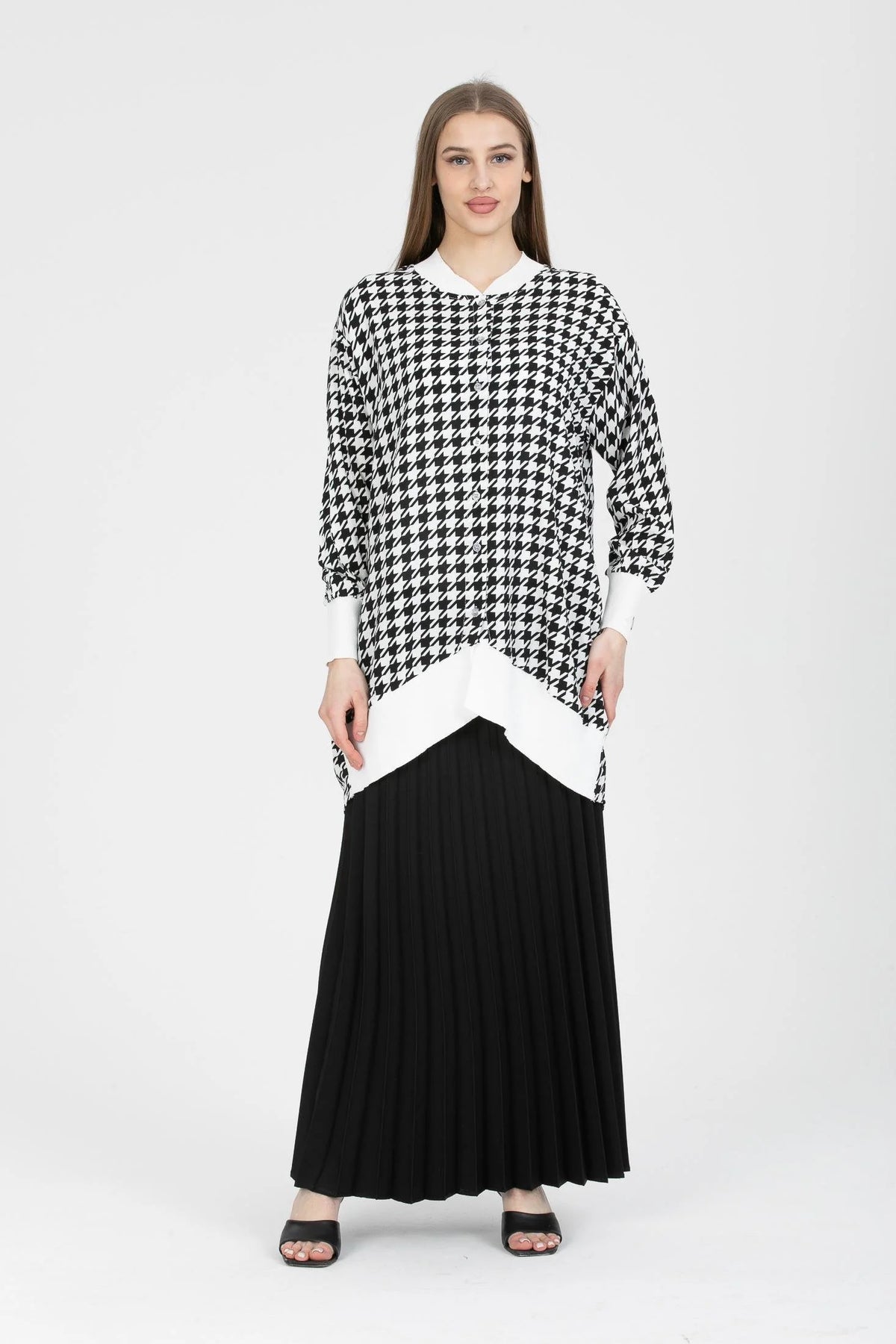 NLW Pleated Skirt Black