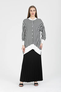 NLW Pleated Skirt Black