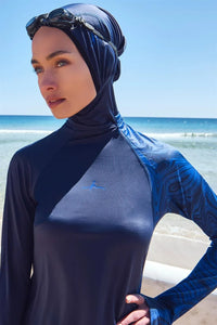Hasema 2015 Performance Swimwear Set Navy Blue