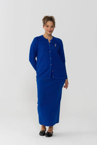 NLW Pencil Skirt Sax Blue