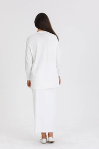NLW Pencil Skirt White