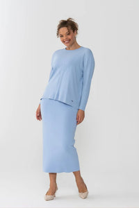 NLW Pencil Skirt Baby Blue