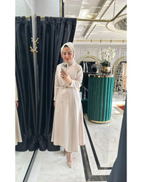 SC Aspen Jacket Dress Cream