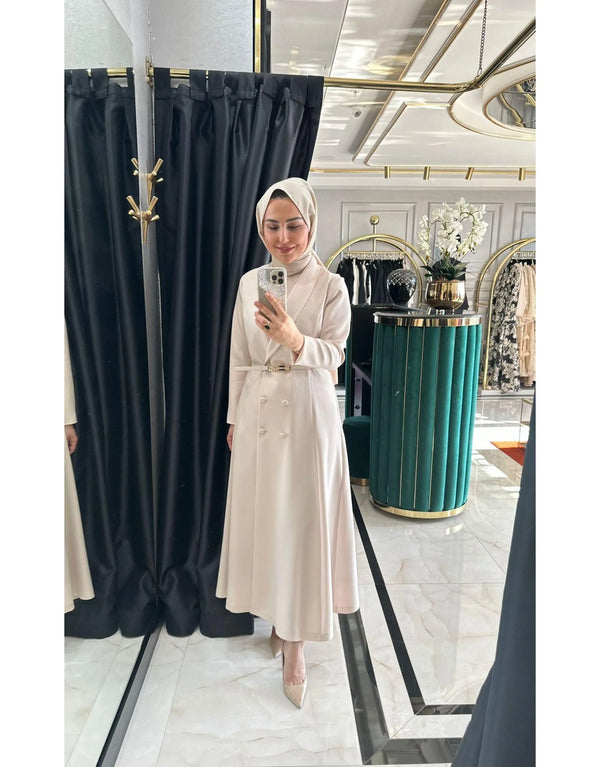 SC Aspen Jacket Dress Cream
