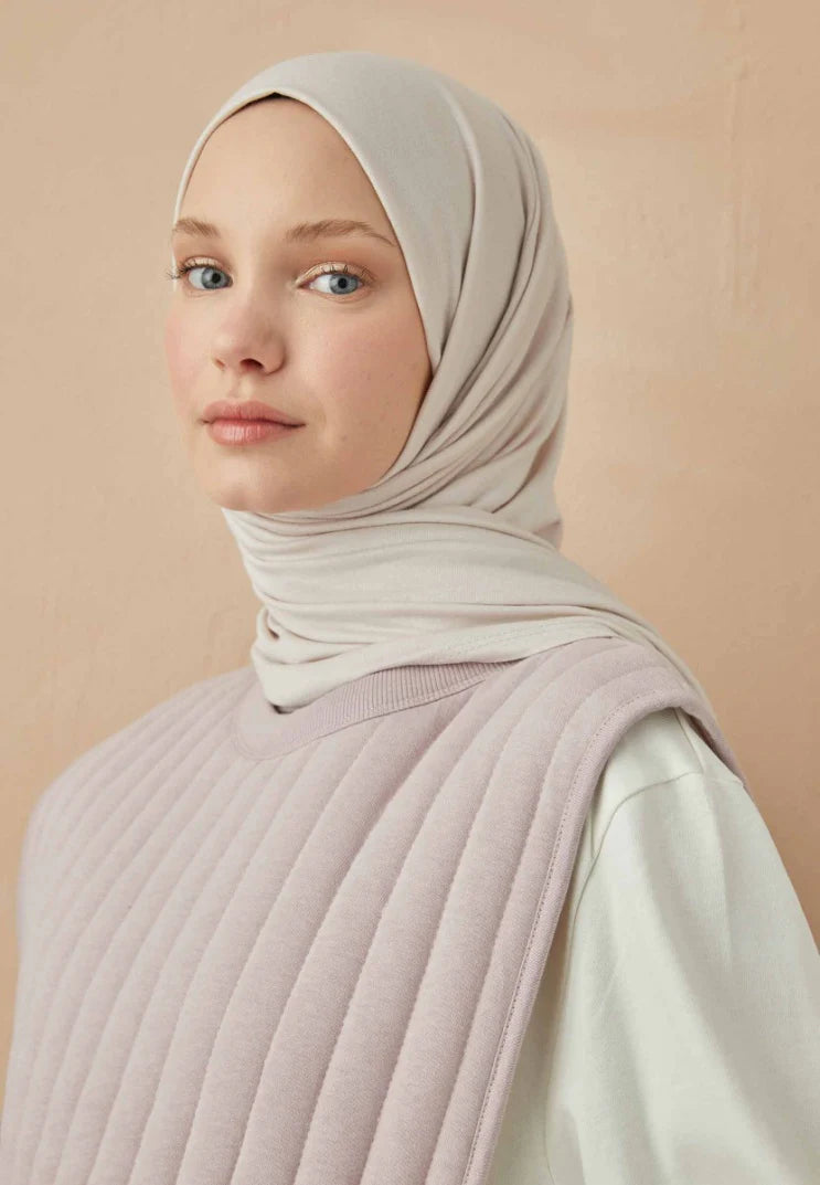 Fresh Scarf Jersey Shawl Ivory