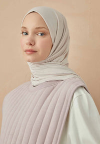 Fresh Scarf Jersey Shawl Ivory