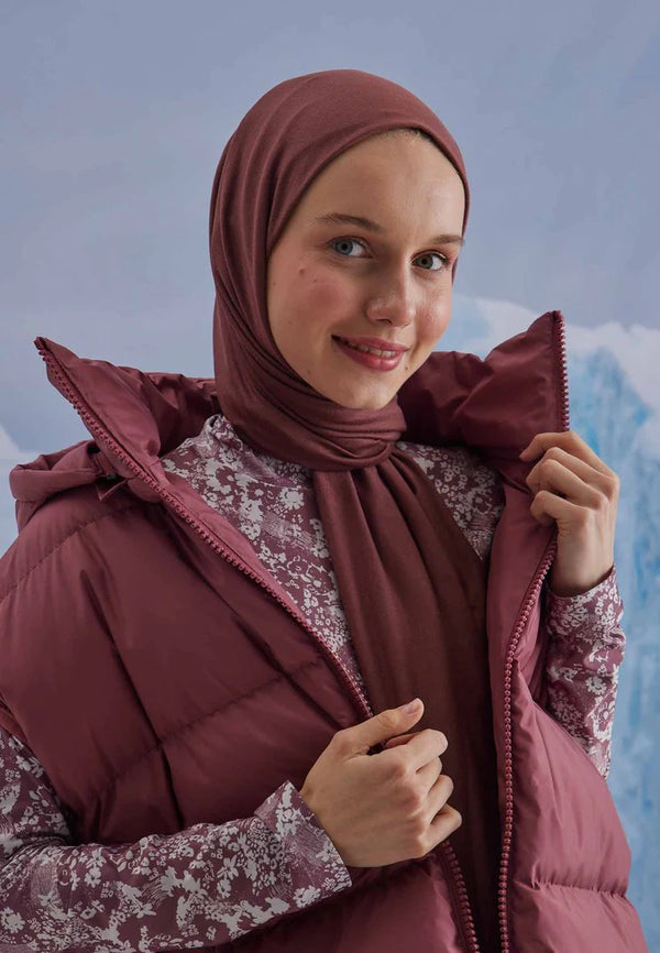 Fresh Scarf Jersey Shawl Rose Pink