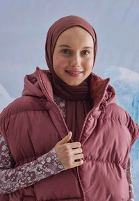 Fresh Scarf Jersey Shawl Rose Pink