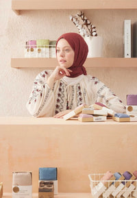Fresh Scarf Voile Crash Cherry Blossom Shawl