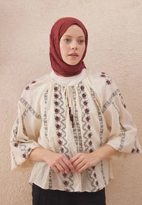 Fresh Scarf Voile Crash Cherry Blossom Shawl