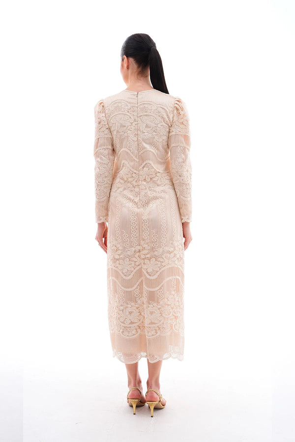 SC Teresa Lace Dress Cream