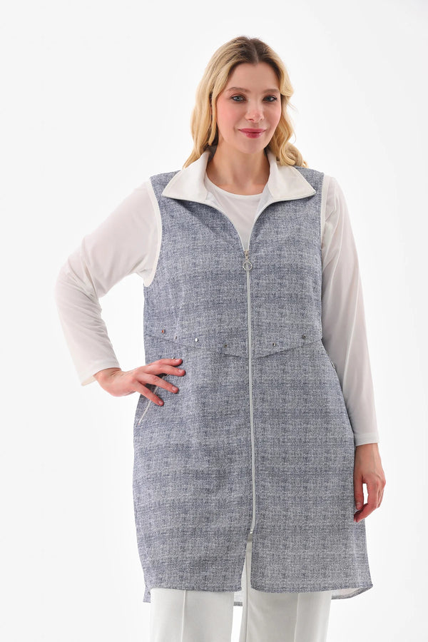 F&G 1502A Vest Indigo