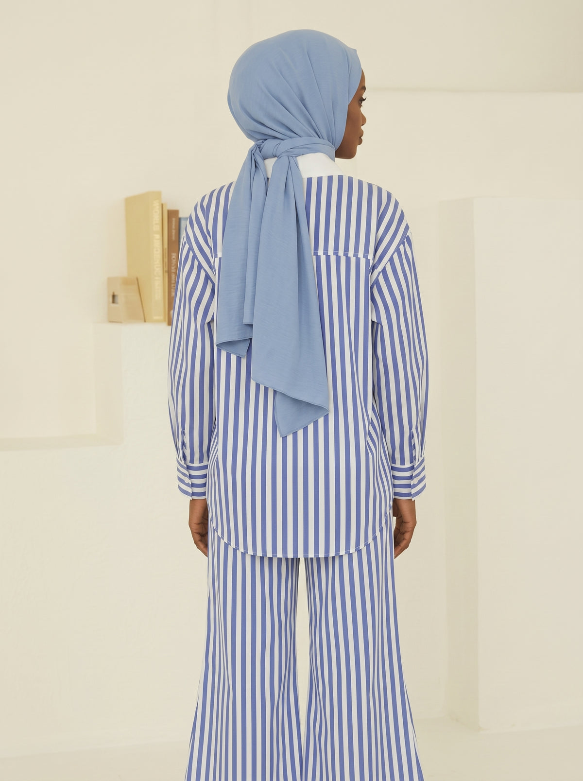 Skies are Blue | Stripe Poplin Shirt