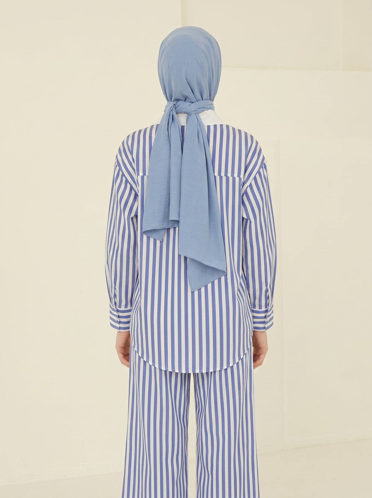 Skies are Blue | Stripe Poplin Shirt