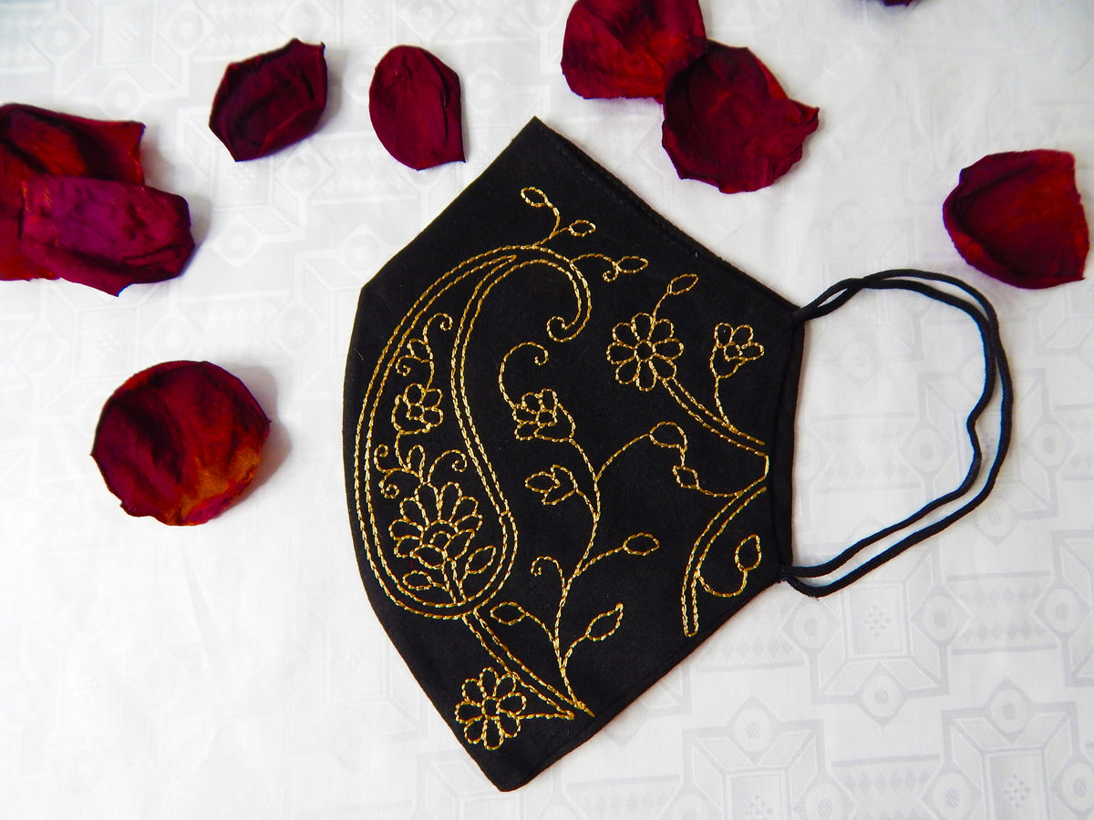 Reusable Face Mask Cover (Petite Size) H: 5.3" W: 5.5"