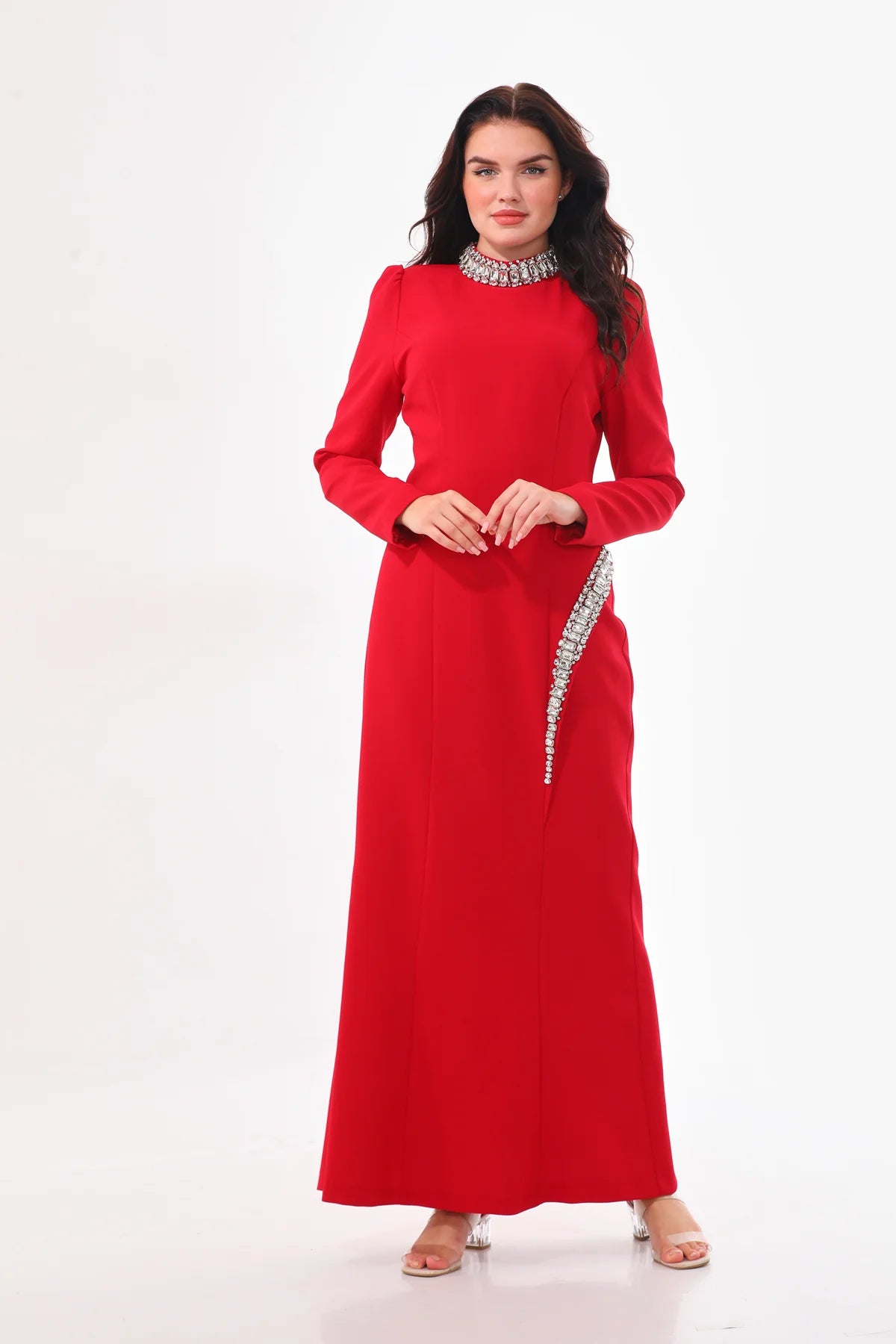 S&D Adel Dress Red