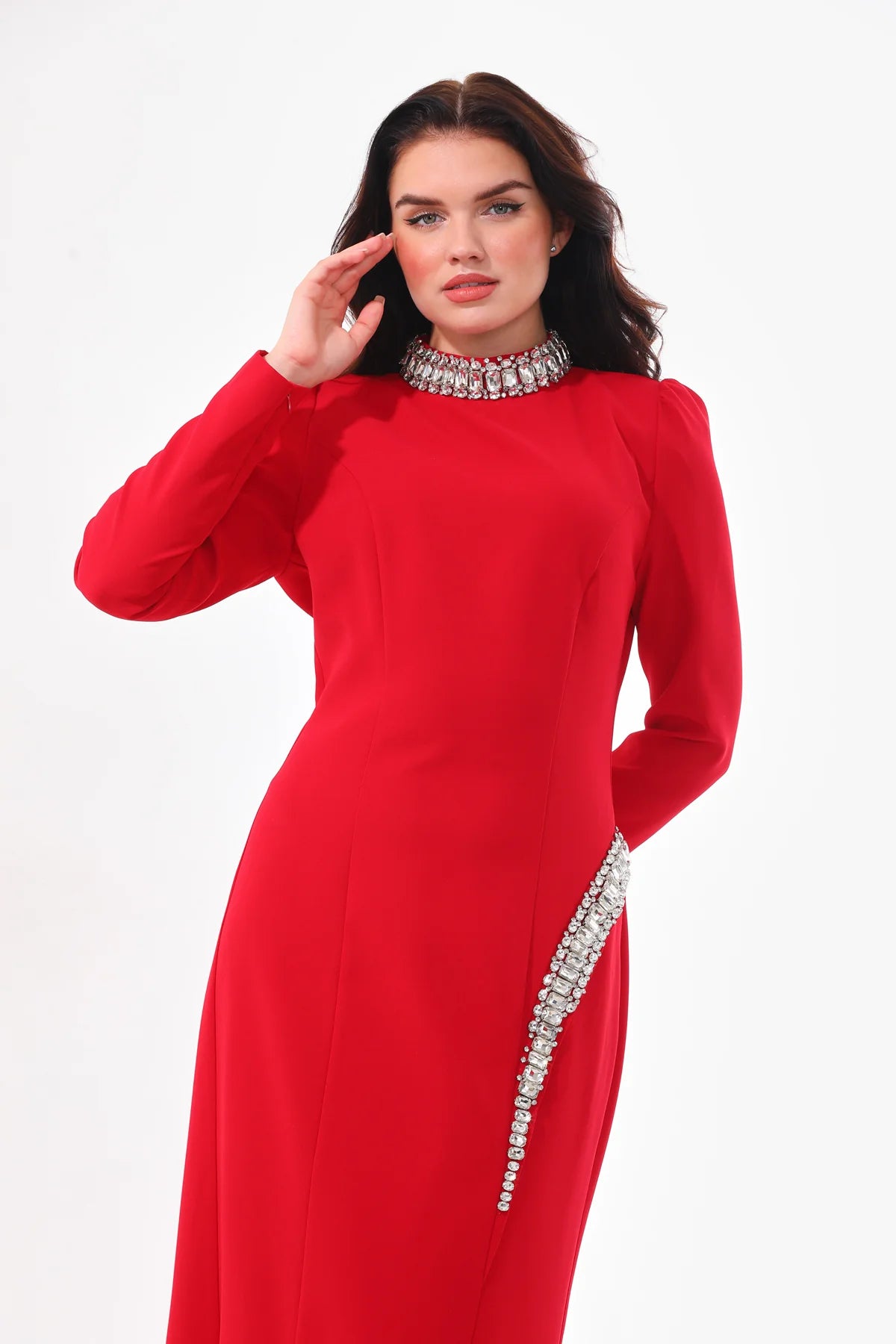 S&D Adel Dress Red