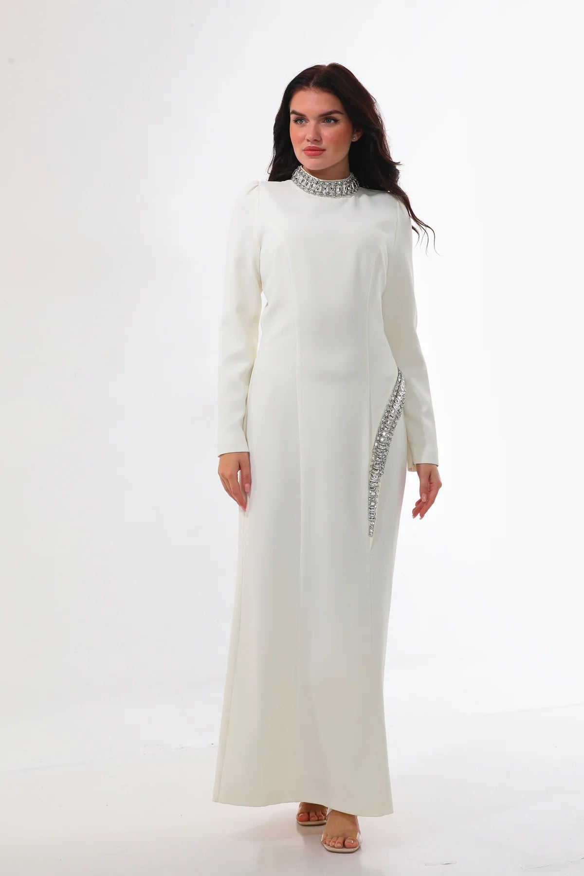 S&D Adel Dress Ecru