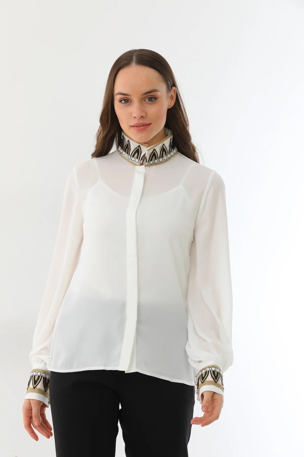 SRP Madison Blouse Ecru